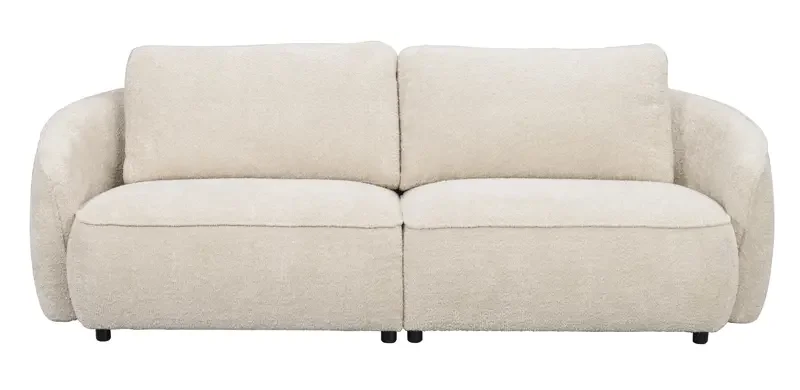 ROWICO Norris 3 pers. sofa - lys beige stoff