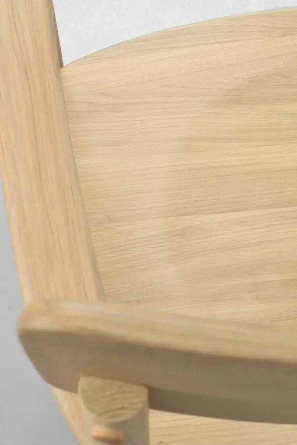 ROWICO Maidstone spisebordstol, m. armlener - naturlig eik