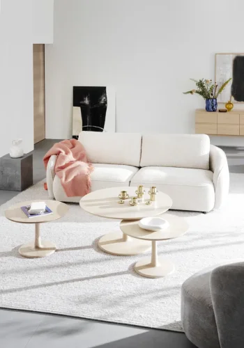 ROWICO Norris 3 pers. sofa - lys beige stoff