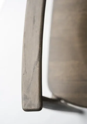 ROWICO Maidstone spisebordstol, m. armlen - brun eik