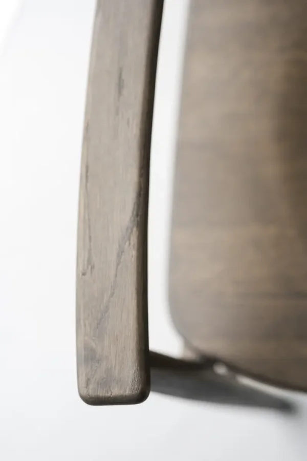 ROWICO Maidstone spisebordstol, m. armlen - brun eik