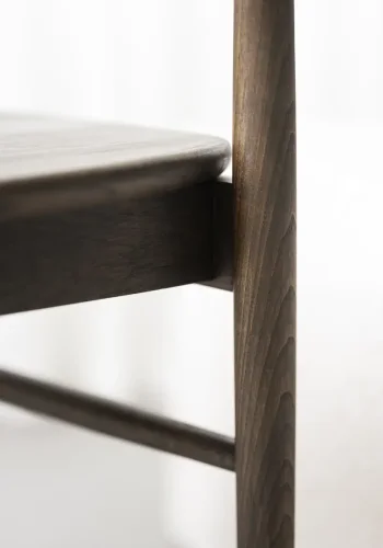 ROWICO Maidstone spisebordstol, m. armlen - brun eik