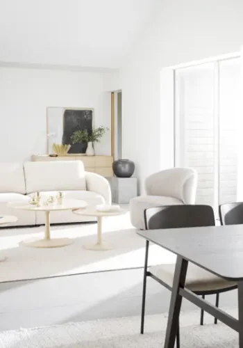 ROWICO Norris 3 pers. sofa - lys beige stoff