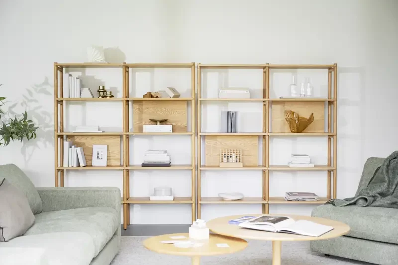 ROWICO Hobart salongbord, rundt - naturlig eik (60)