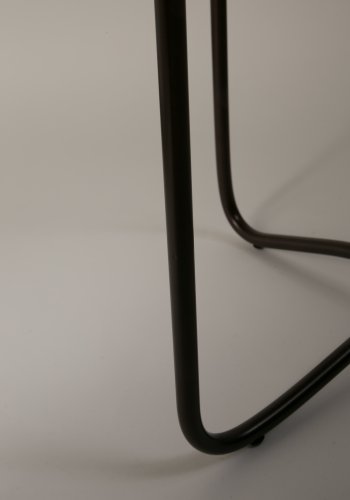 DUTCHBONE Emerald sidebord, rundt - grnn marmor og svart jern (41)