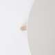 WHITE LABEL LIVING Bodine sidebord - hvitt og naturlig tre (sett med 2)
