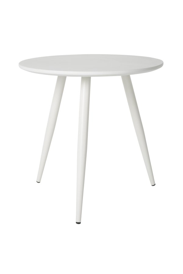 WHITE LABEL LIVING Daven sidebord - hvitt tre (sett med 2)