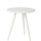 WHITE LABEL LIVING Daven sidebord - hvitt tre (sett med 2)