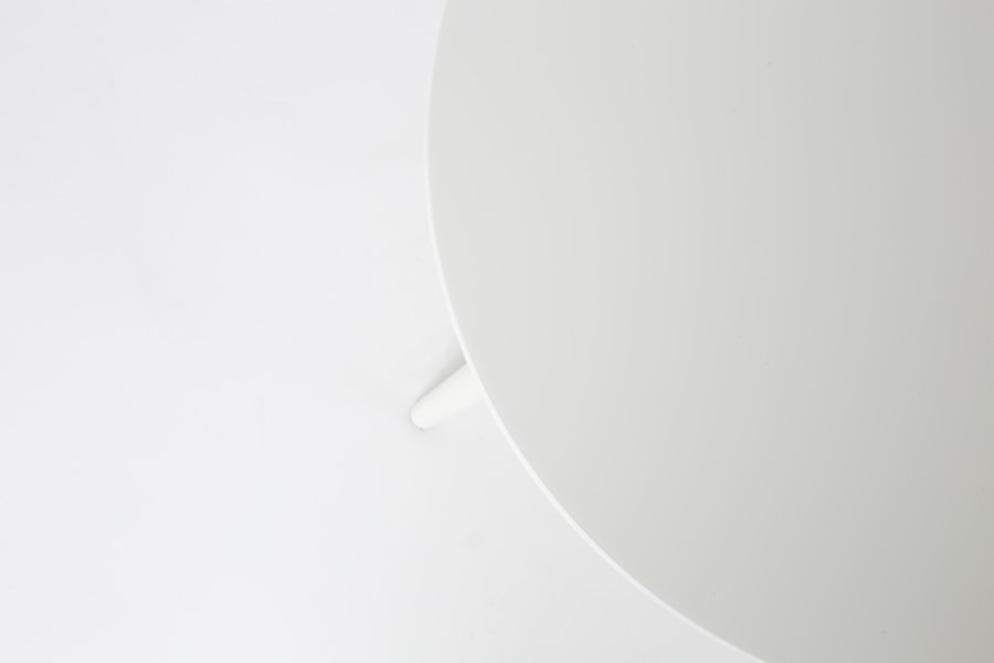WHITE LABEL LIVING Daven sidebord - hvitt tre (sett med 2)