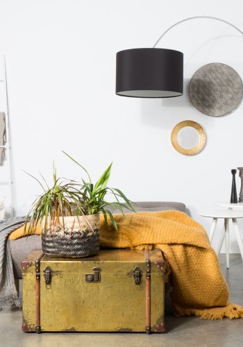 WHITE LABEL LIVING Daven sidebord - hvitt tre (sett med 2)