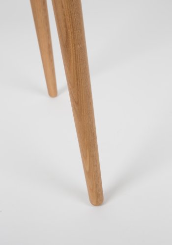 ZUIVER Barbier konsollbord, m. 2 skyvedrer - finér i naturaske og asketre (120x35)