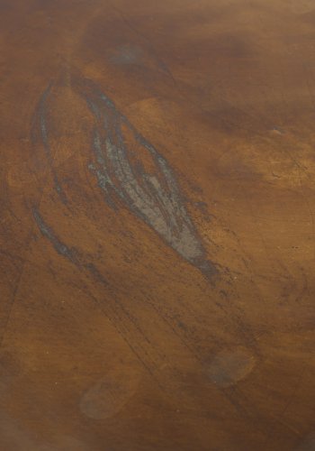 WHITE LABEL LIVING Frost sidebord, rundt - kobbermetall (39)