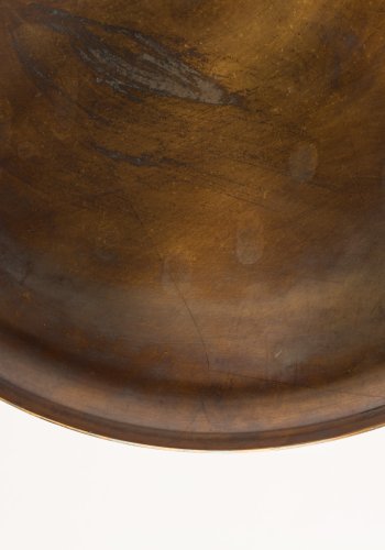 WHITE LABEL LIVING Frost sidebord, rundt - kobbermetall (39)