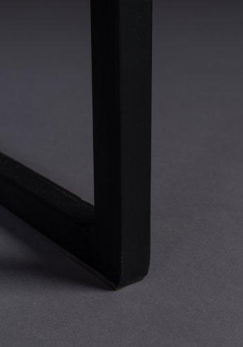 DUTCHBONE Randi Couchtisch, rechteckig – braunes Mangoholz und Stahl (110x60)