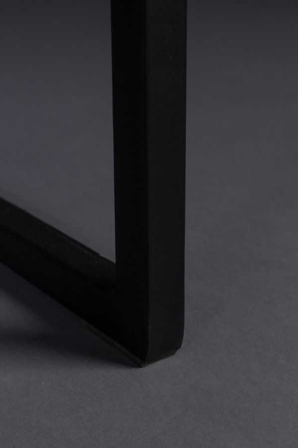 DUTCHBONE Randi Couchtisch, rechteckig – braunes Mangoholz und Stahl (110x60)