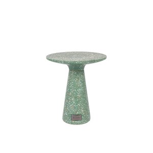 ZUIVER Victoria sidebord, rund - grn terrazzo (41)