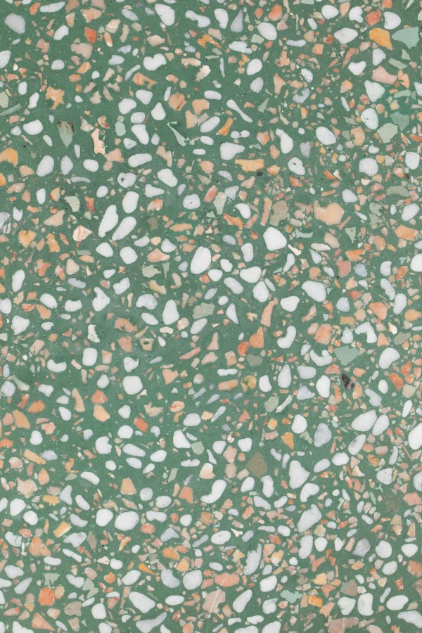 ZUIVER Victoria sidebord, rundt - grnn terrazzo (41)