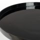 ZUIVER Shiny Bomb sidebord, rundt - svart aluminium (40)