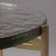 DUTCHBONE Vidrio sidebord, rundt - glass og messingjern (40)