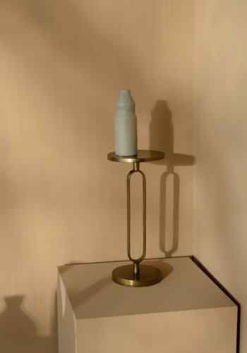 DUTCHBONE Sandook sidebord, rundt - gull aluminium (52)