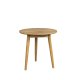 WHITE LABEL LIVING Fabio sidebord, rundt - naturlig eikefiner og eiketre (50)