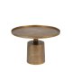 WHITE LABEL LIVING Mason salongbord, rundt - antikk messing aluminium/metall (60)