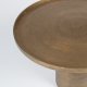 WHITE LABEL LIVING Mason salongbord, rundt - antikk messing aluminium/metall (60)