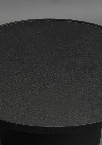 DUTCHBONE Winston salongbord, rundt - svart metall og tre (70)