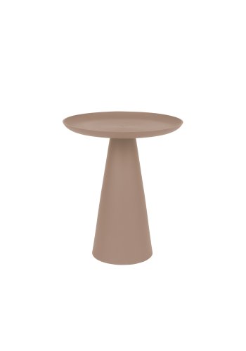 WHITE LABEL LIVING Ringar Medium sidebord, rundt - rosa metall (34,5)