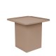 WHITE LABEL LIVING Sverre Firkantet sidebord, firkantet - rosa metall (44x44)