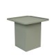 WHITE LABEL LIVING Sverre Square sidebord, firkantet - grnt metall (44x44)
