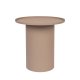 WHITE LABEL LIVING Sverre sidebord, rundt - rosa metall (45,5)