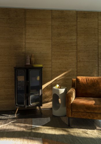 DUTCHBONE Sai sidebord, rundt - sandjern (30)