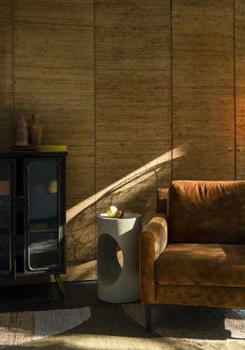 DUTCHBONE Sai sidebord, rundt - sandjern (30)