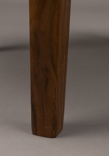 DUTCHBONE Shane brettbord, rundt - valnttfarget tre (59)