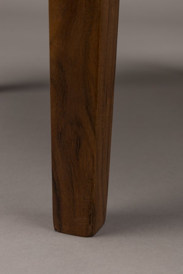 DUTCHBONE Shane brettbord, rundt - valnttfarget tre (59)