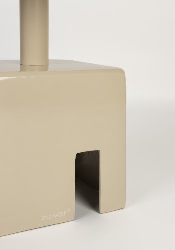 ZUIVER Chubby sidebord, firkantet - beige jern (40x40)