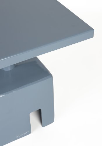 ZUIVER Chubby sidebord, firkantet - havbltt jern (40x40)