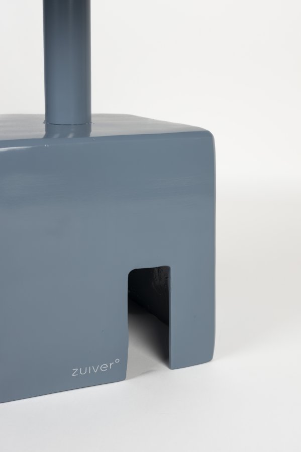 ZUIVER Chubby sidebord, firkantet - havbltt jern (40x40)