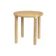 ZUIVER Storm sidebord, rundt - naturlig eikefiner og asketre (45)