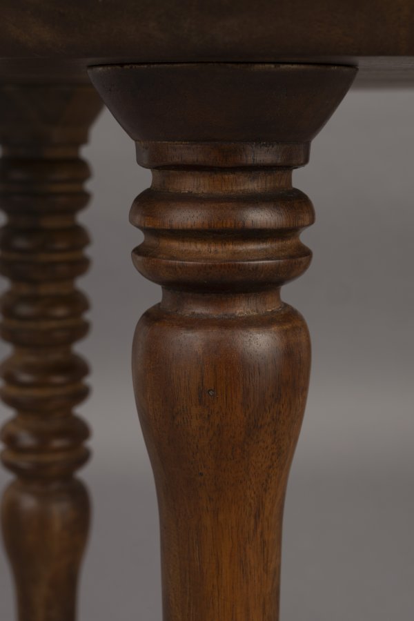 DUTCHBONE Cove Beistelltisch, rund – braunes Mangoholz (50)