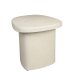 DUTCHBONE Veda sidebord, hy - beige resirkulert marmor (56x45)