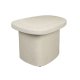 DUTCHBONE Veda sidebord, lavt - beige resirkulert marmor (56x45)
