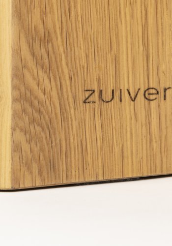 ZUIVER Brave salongbord, rektangulrt - naturlig eikefiner og gummitre (120x60)