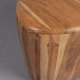 DUTCHBONE Ayla Couchtisch, organisch – braunes Akazienholz (58x45)