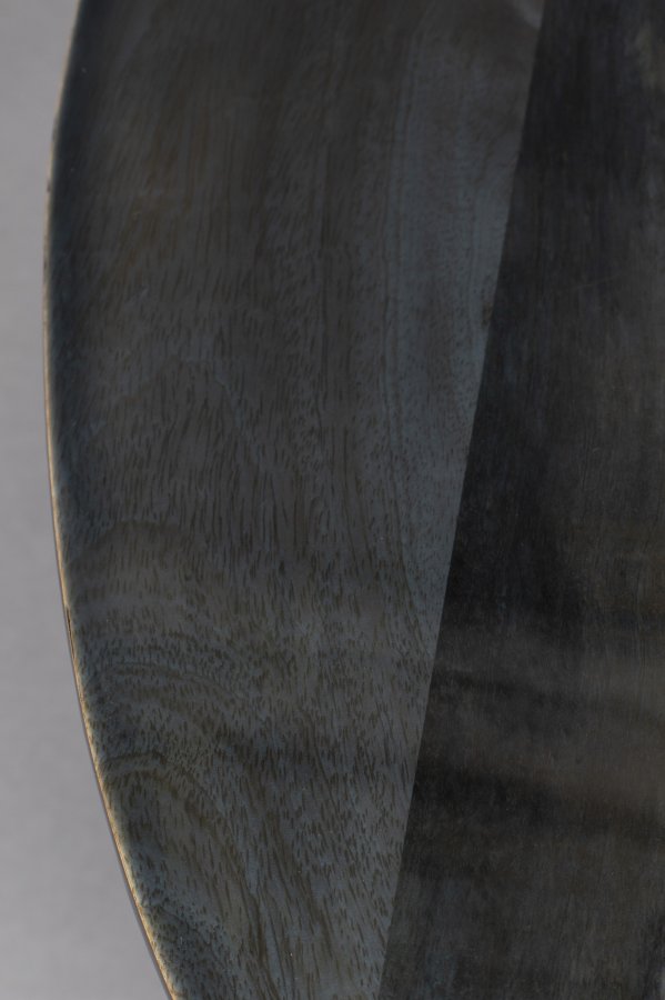 DUTCHBONE Phyllis sidebord, kologisk - svart mangotre og svart jern (sett med 3)