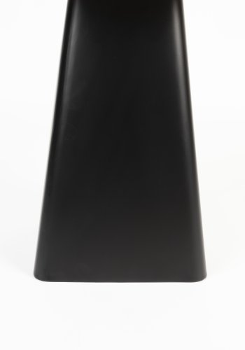 WHITE LABEL LIVING Baru sidebord - beige keramikk og svart jern (sett med 2)