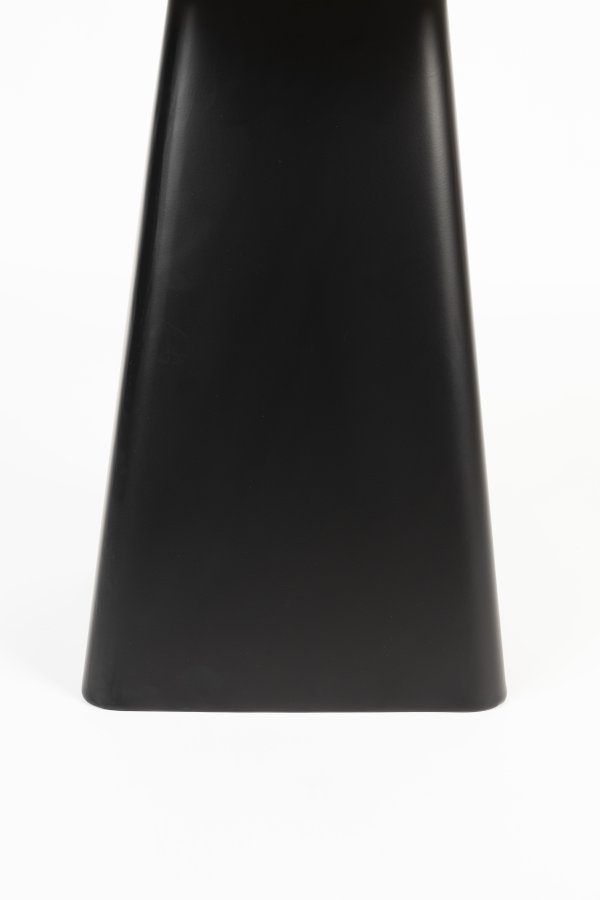 WHITE LABEL LIVING Baru sidebord - beige keramikk og svart jern (sett med 2)