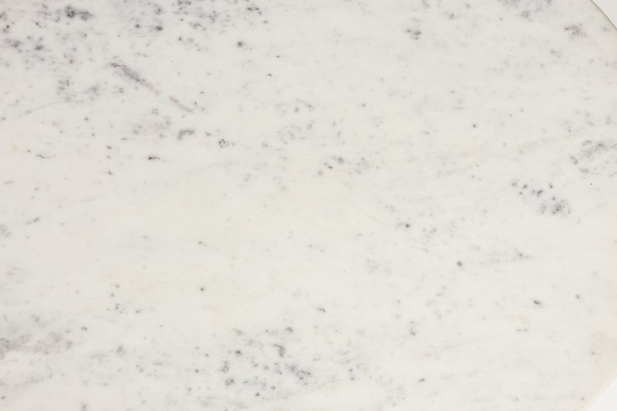 WHITE LABEL LIVING Tanda sidebord, kologisk - beige marmor og brunt akasietre (56x37)