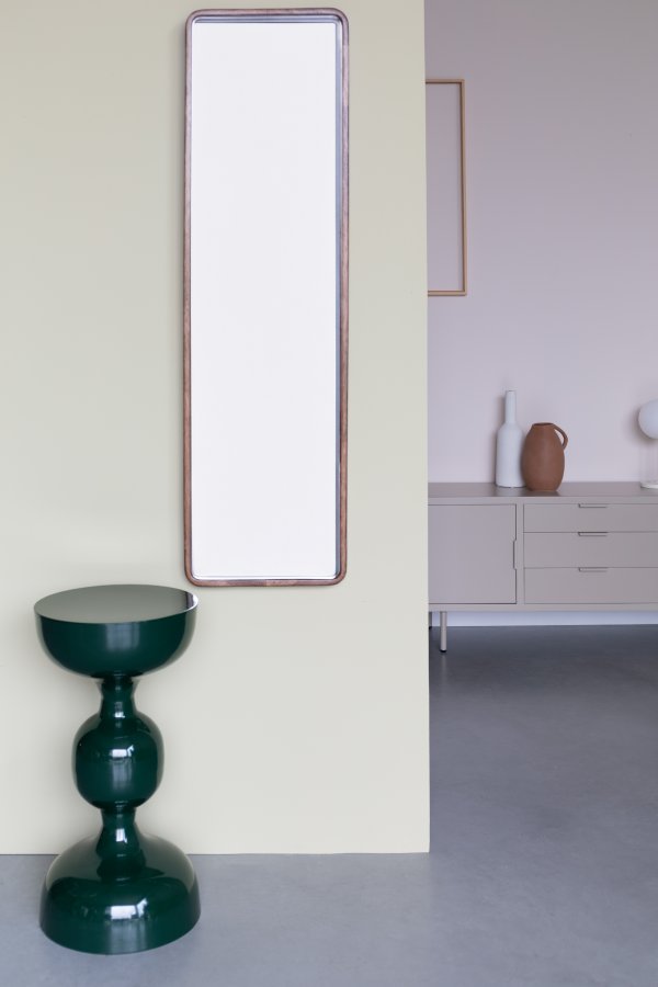 WHITE LABEL LIVING Lars sidebord, rundt - grnt metall (31)